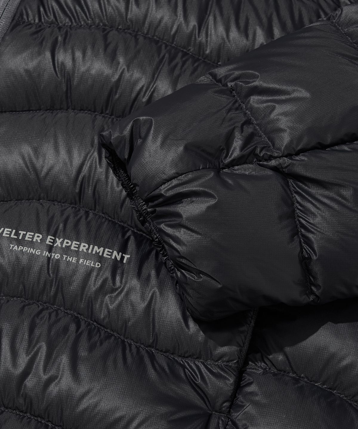웰터 익스페리먼트(WELTER EXPERIMENT) THERMOTRAIL LIGHTWEIGHT PERTEX DOWN JACKET_BLACK