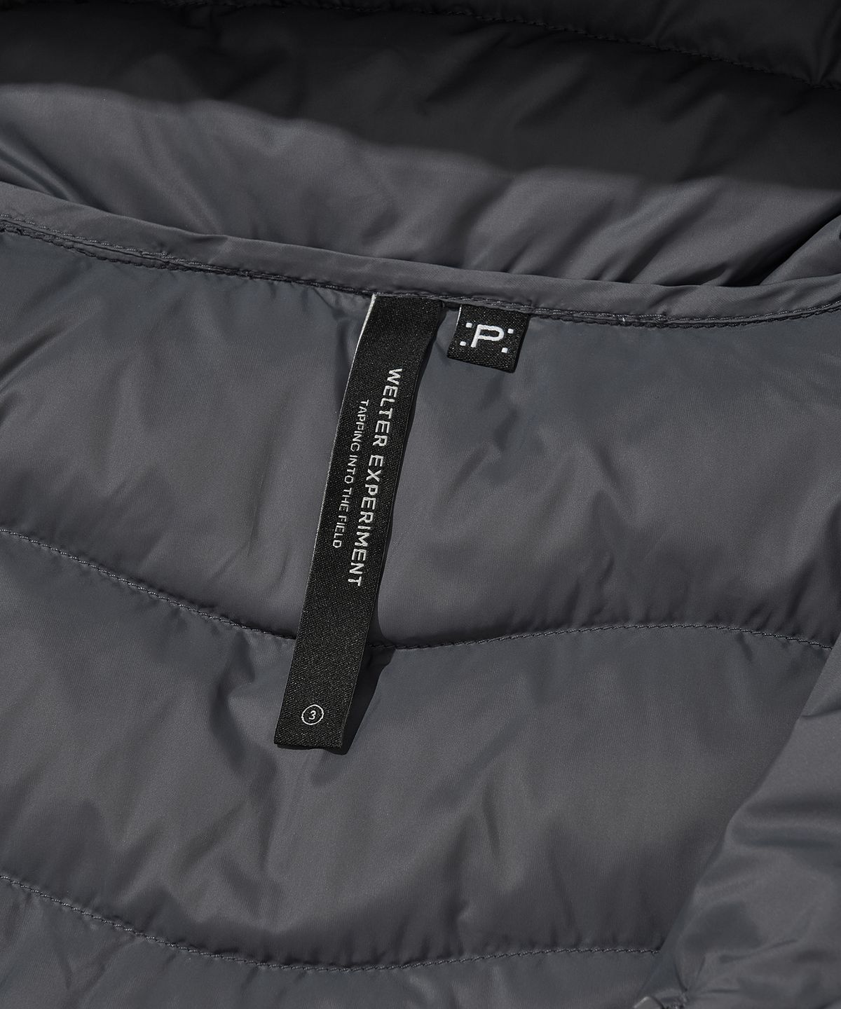 웰터 익스페리먼트(WELTER EXPERIMENT) THERMOTRAIL LIGHTWEIGHT PERTEX DOWN JACKET_BLACK
