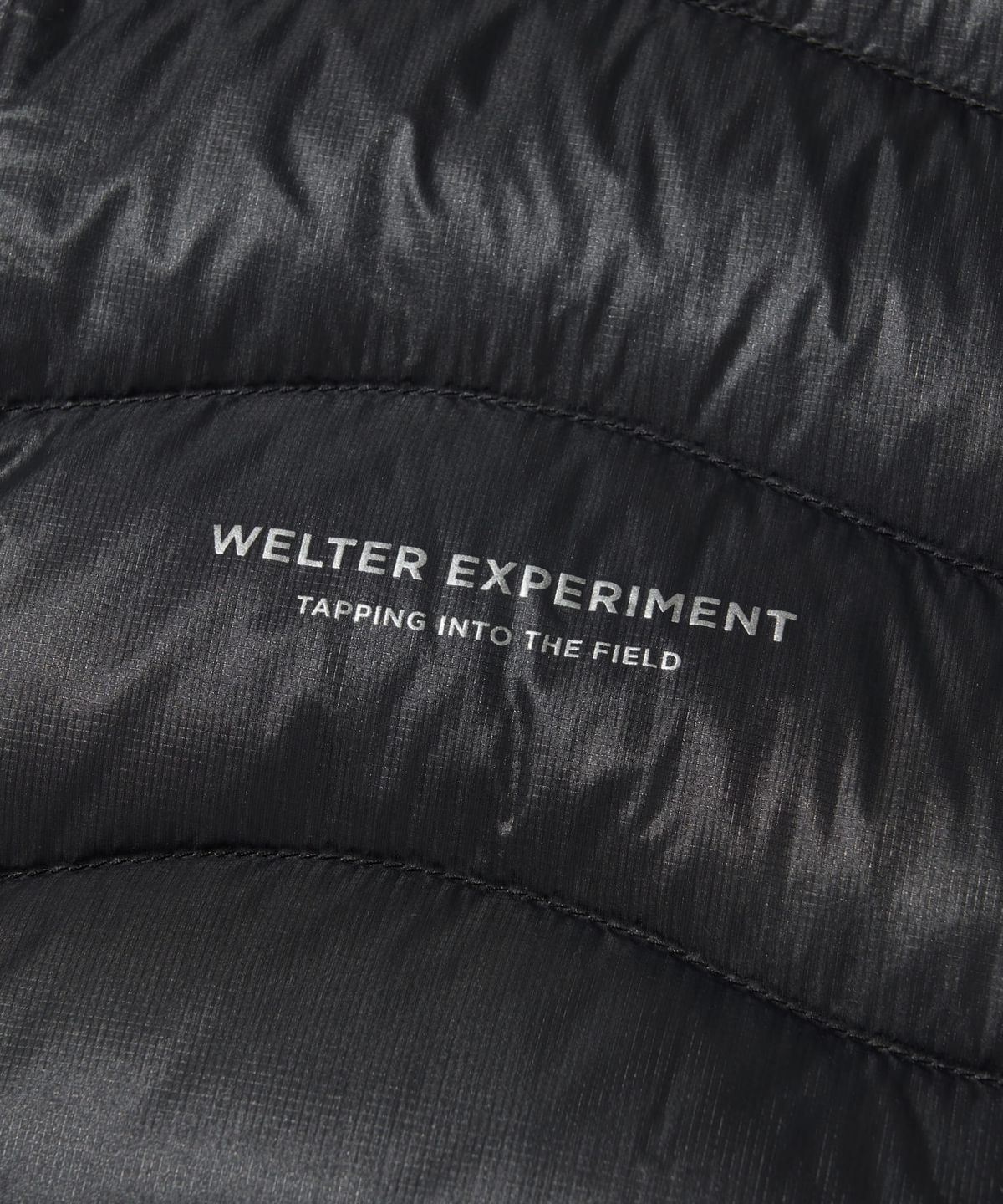 웰터 익스페리먼트(WELTER EXPERIMENT) 써모트레일 라이트웨이트 퍼텍스 다운 자켓 블랙