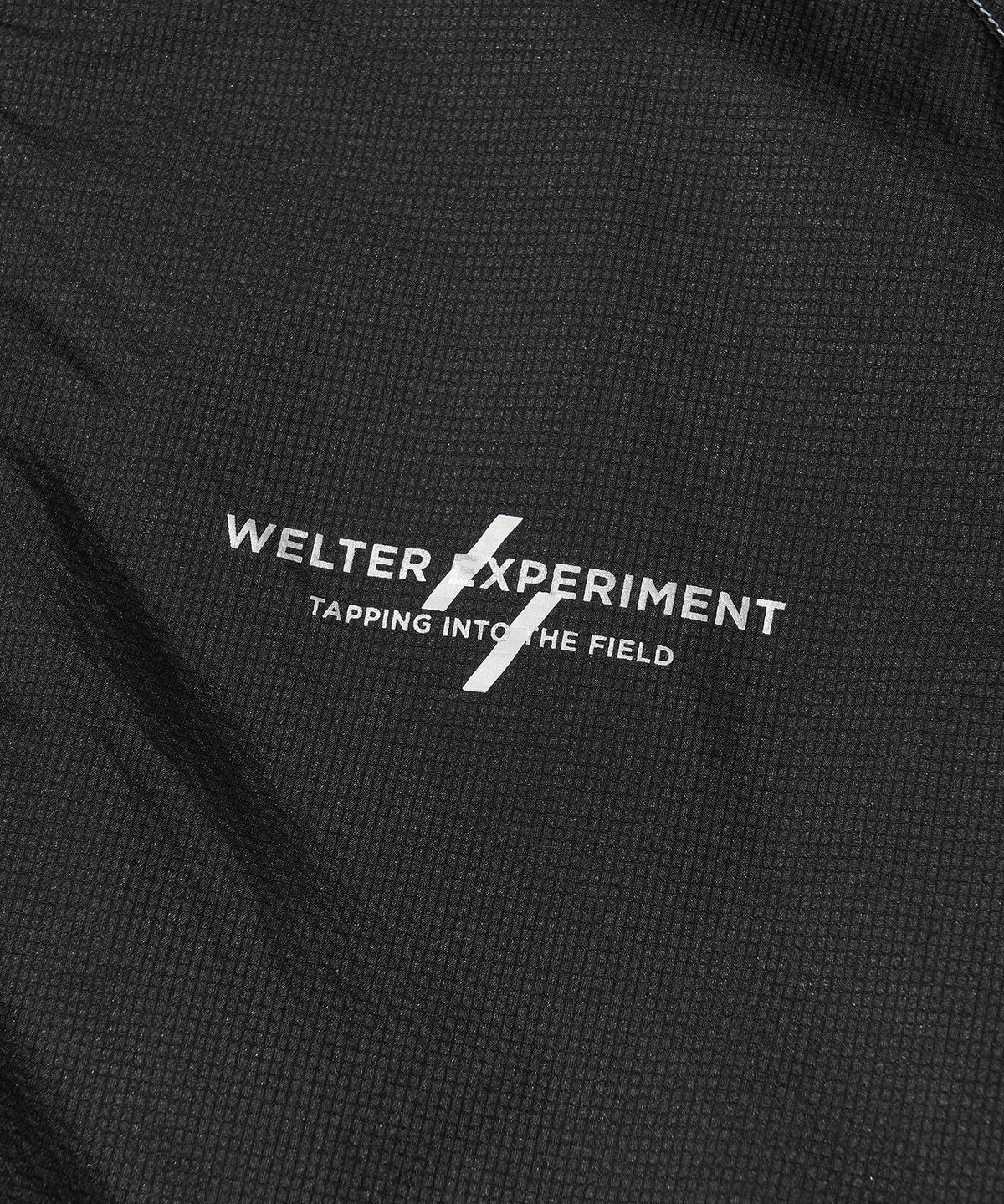웰터 익스페리먼트(WELTER EXPERIMENT) VETRA SEALED WINDBREAKER JACKET_BLACK