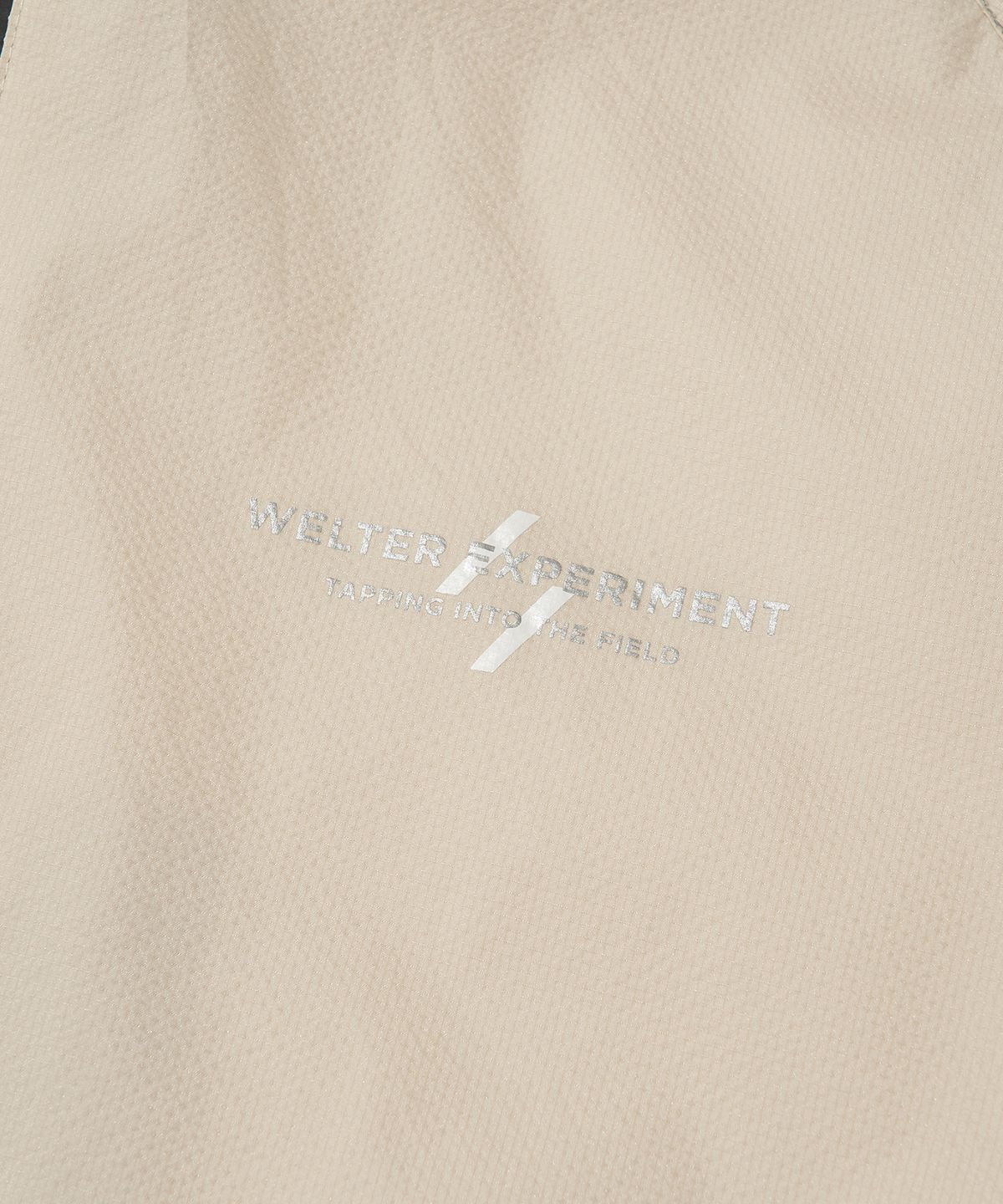 웰터 익스페리먼트(WELTER EXPERIMENT) VETRA SEALED WINDBREAKER JACKET_IVORY