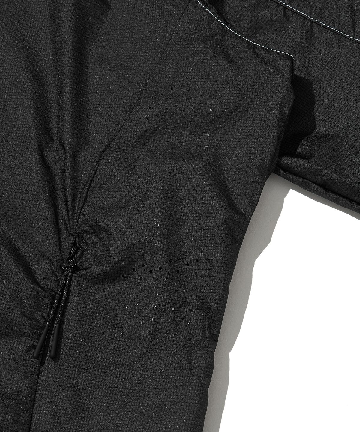 웰터 익스페리먼트(WELTER EXPERIMENT) SYLPHID BREATHABLE WINDBREAKER JACKET_BLACK