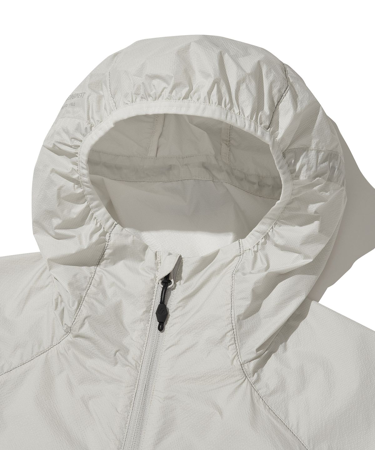 웰터 익스페리먼트(WELTER EXPERIMENT) SYLPHID BREATHABLE WINDBREAKER JACKET_LIGHT GRAY
