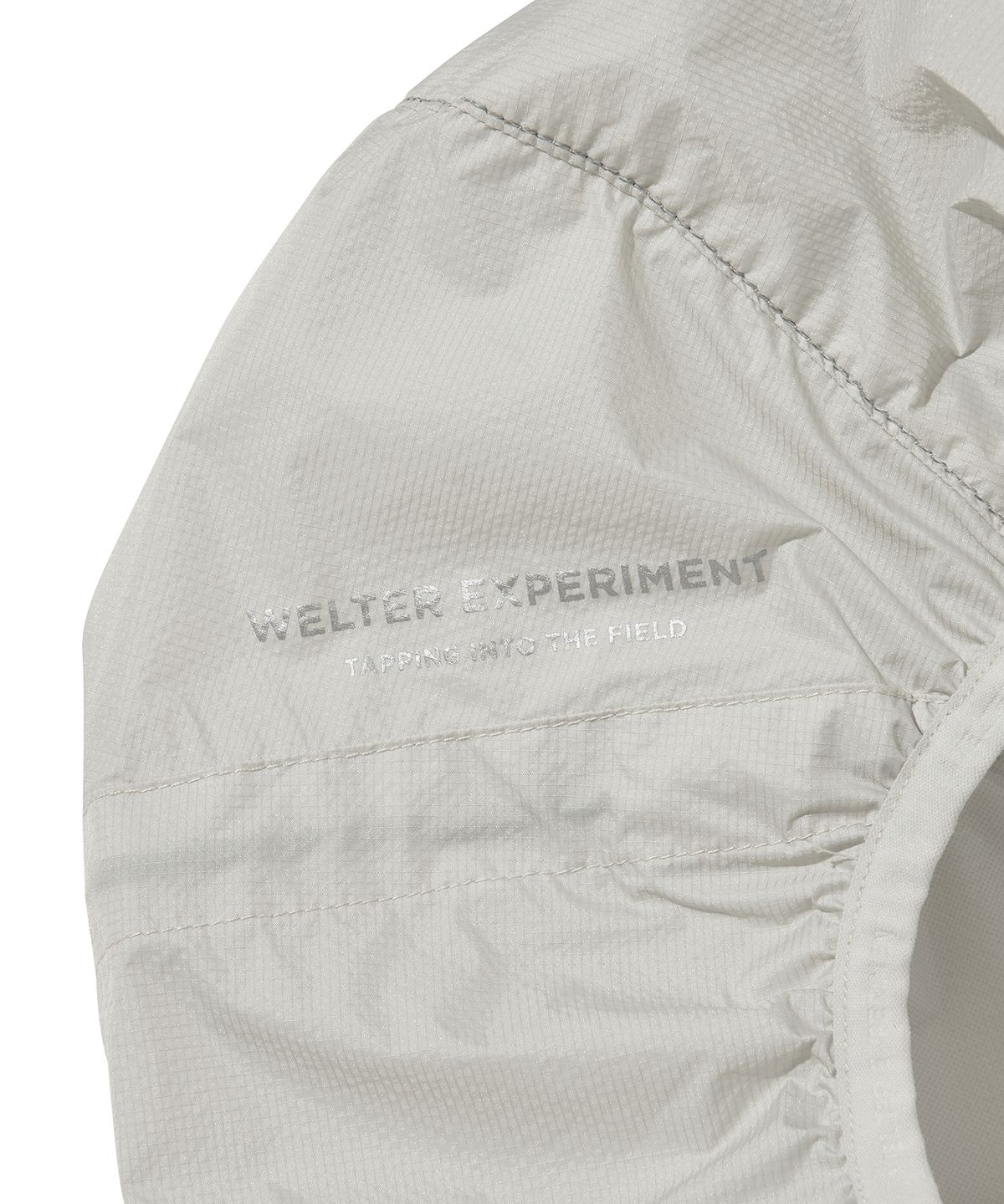 웰터 익스페리먼트(WELTER EXPERIMENT) SYLPHID BREATHABLE WINDBREAKER JACKET_LIGHT GRAY