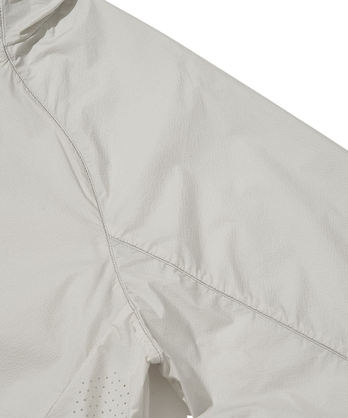 웰터 익스페리먼트(WELTER EXPERIMENT) SYLPHID BREATHABLE WINDBREAKER JACKET_LIGHT GRAY