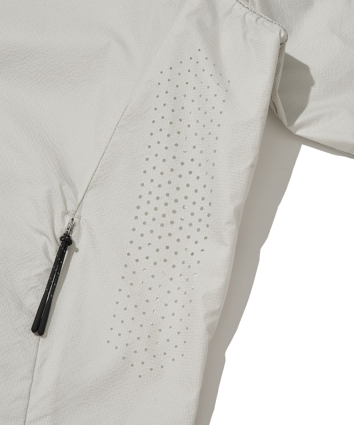웰터 익스페리먼트(WELTER EXPERIMENT) SYLPHID BREATHABLE WINDBREAKER JACKET_LIGHT GRAY