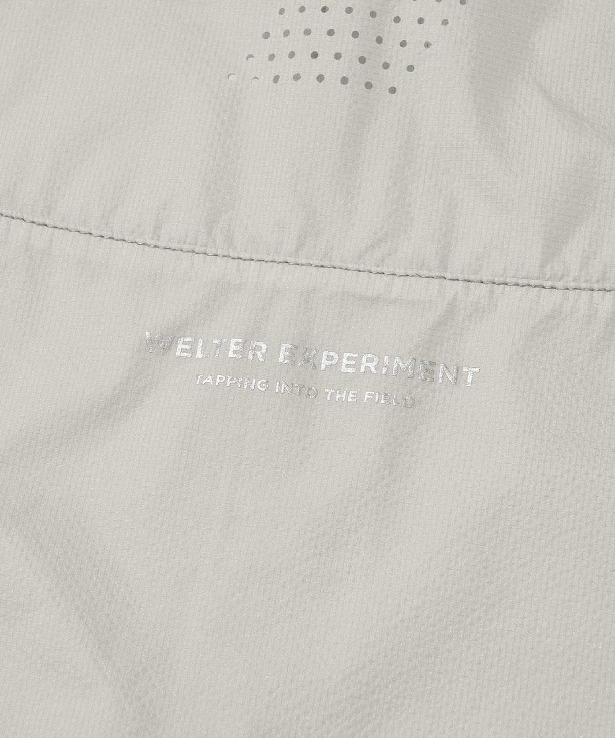 웰터 익스페리먼트(WELTER EXPERIMENT) SYLPHID BREATHABLE WINDBREAKER JACKET_LIGHT GRAY