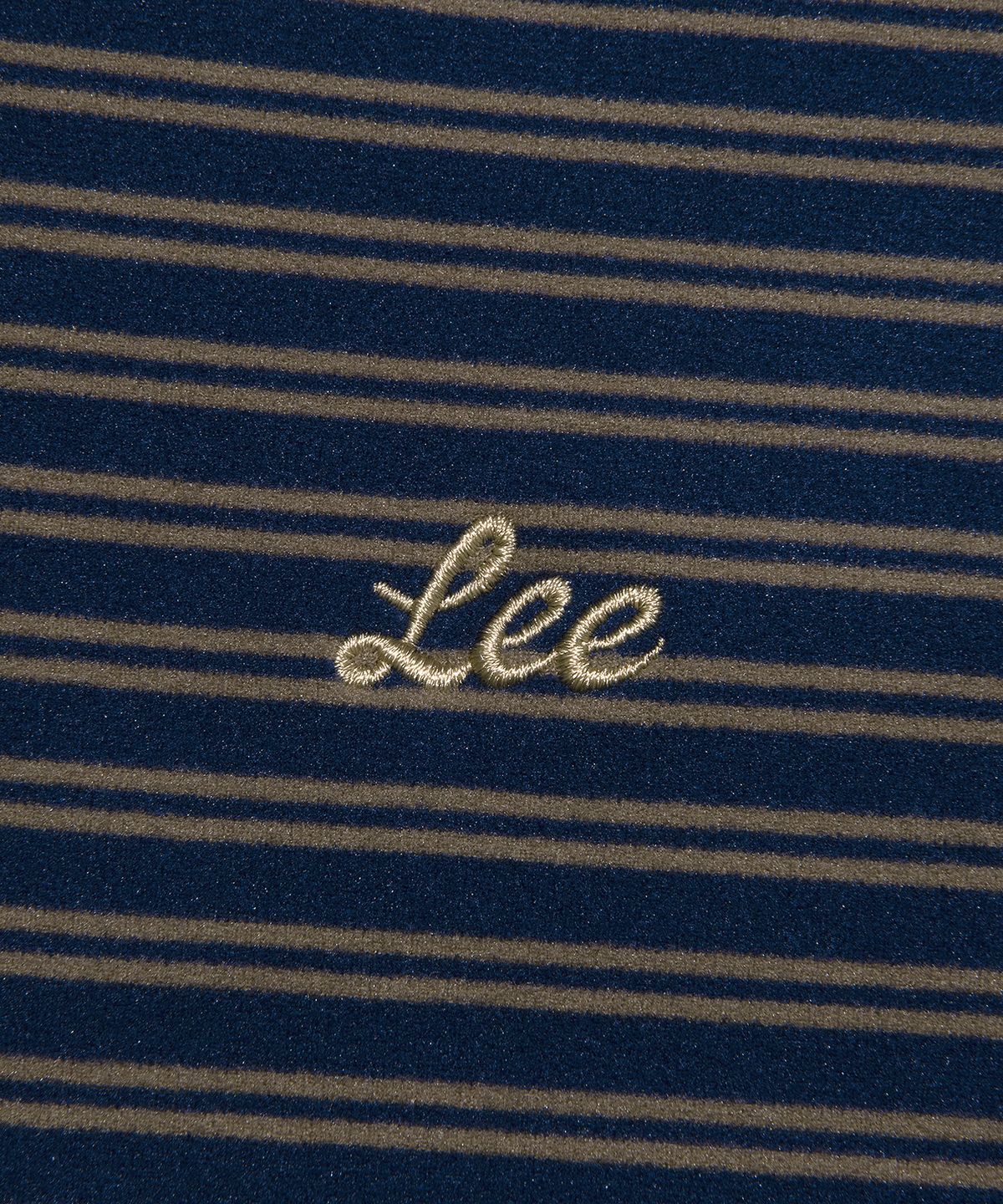 리(LEE) 우먼 후드 플리스 긴팔 티셔츠 네이비