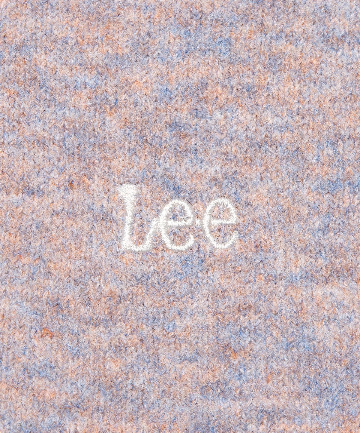리(LEE) 보카시 라운드 니트 핑크