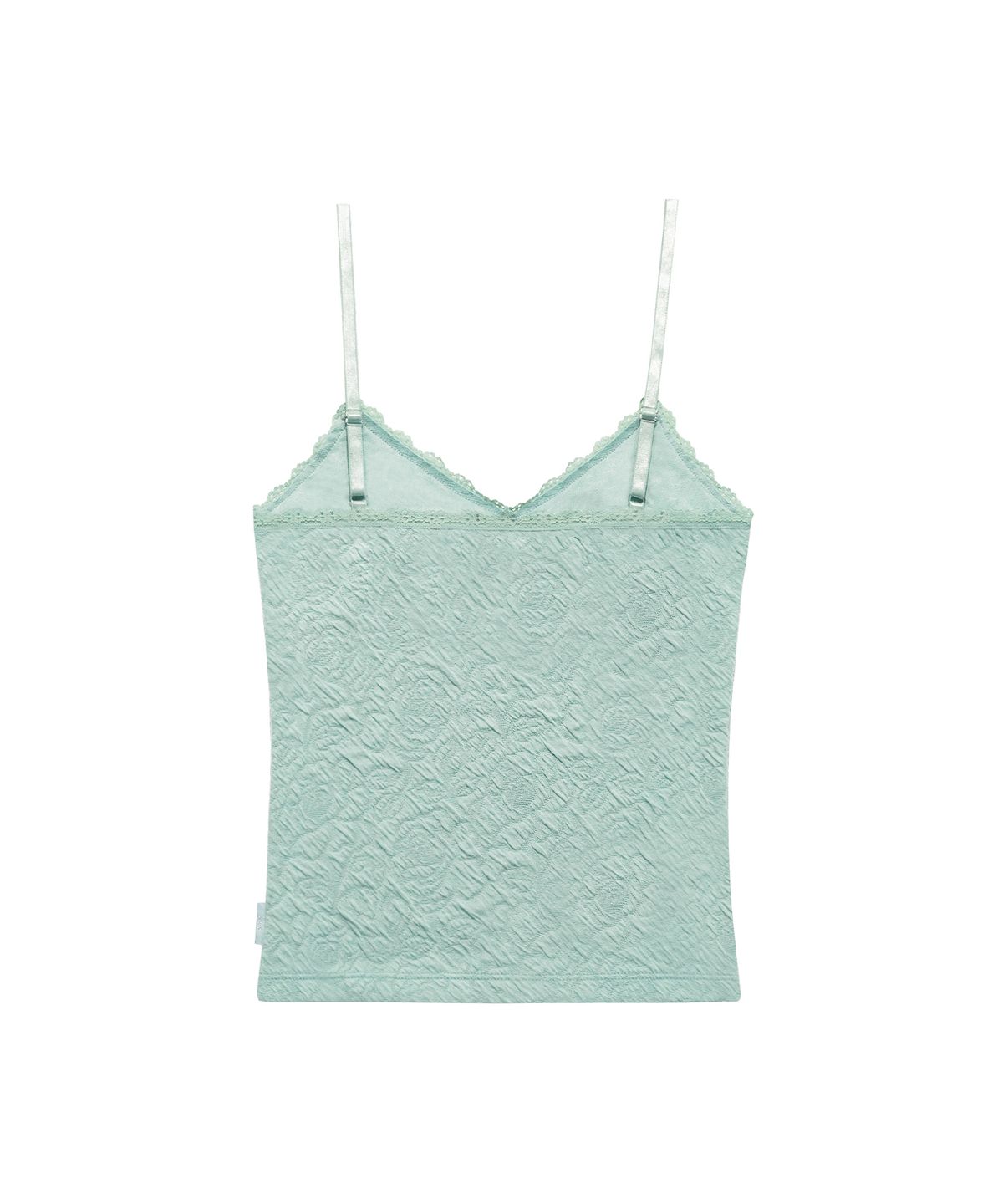 미레코(MIRECO) FLOWER EMBOSSED SLEEVELESS MINT