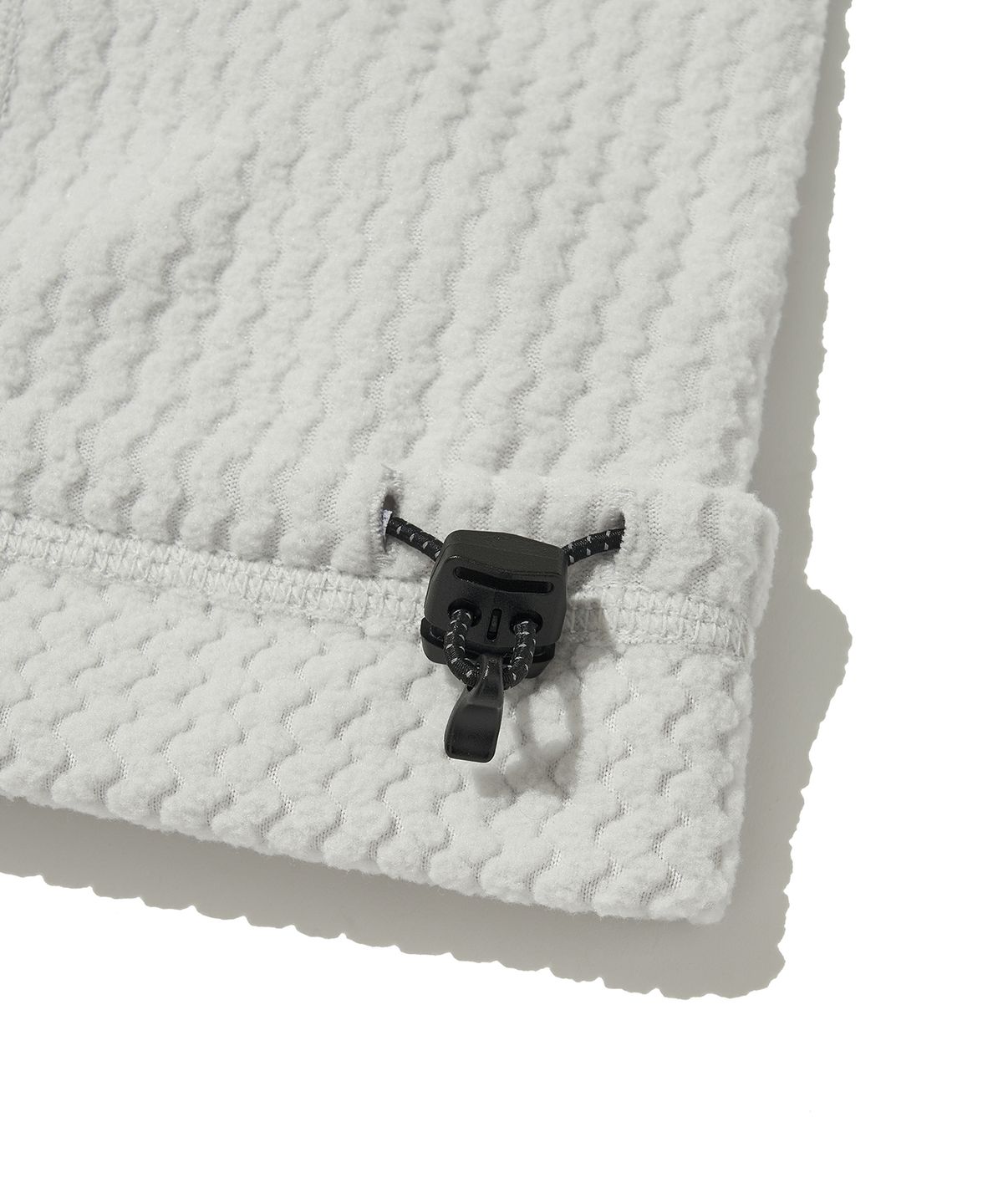 웰터 익스페리먼트(WELTER EXPERIMENT) CALORA FLEECE FULL ZIP_WHITE