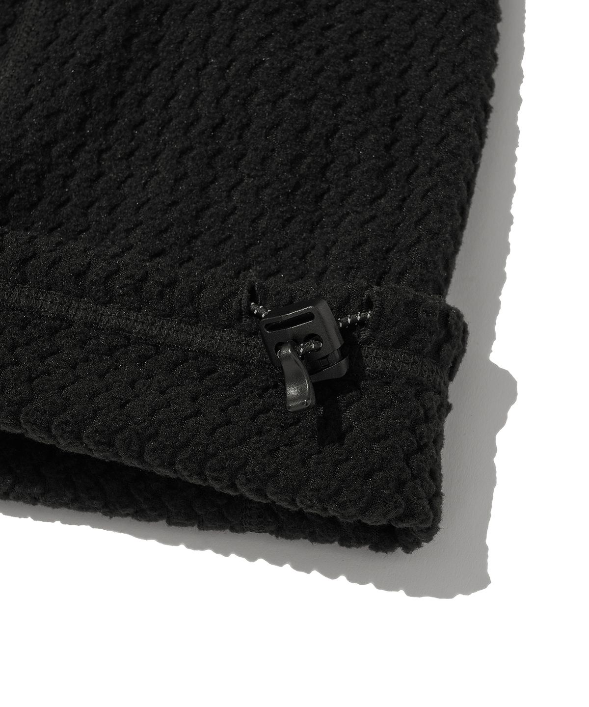 웰터 익스페리먼트(WELTER EXPERIMENT) CALORA FLEECE FULL ZIP_BLACK