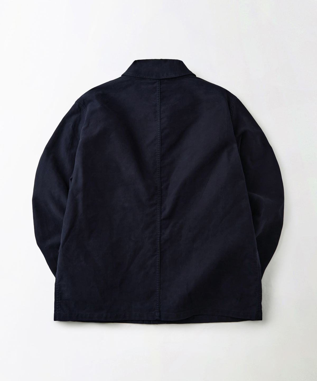 아웃스탠딩(OUTSTANDING) [MUT lab] MOLESKIN FRENCH WORK JACKET_D.NAVY