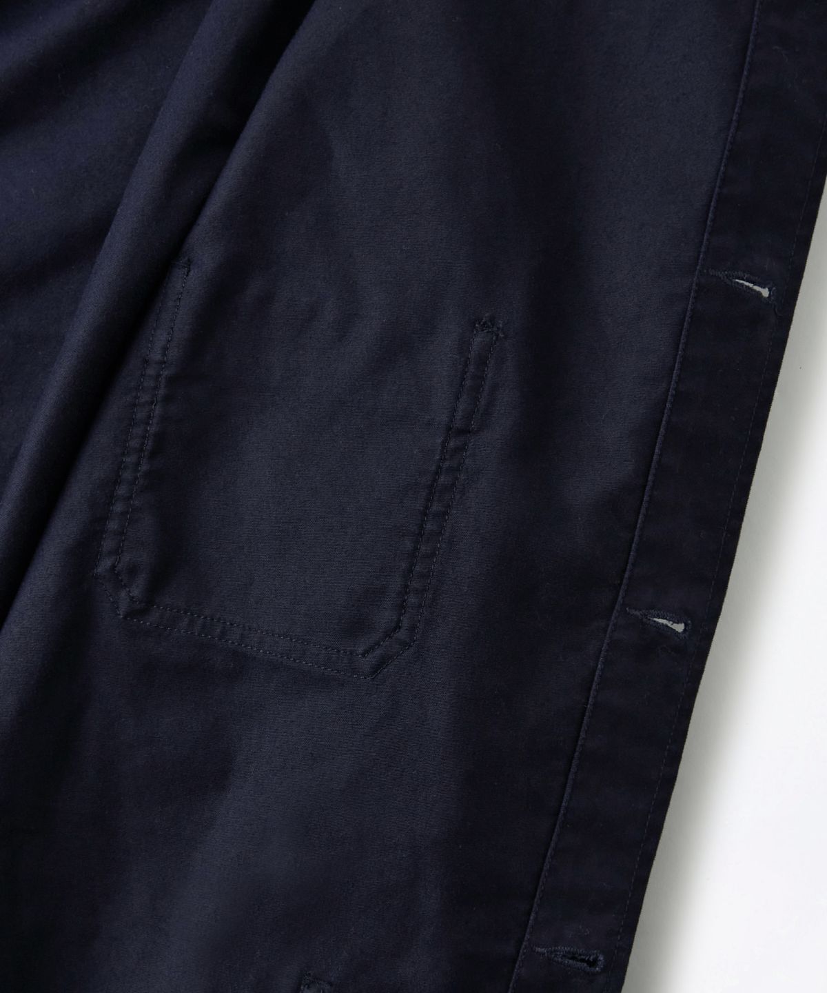 아웃스탠딩(OUTSTANDING) [MUT lab] MOLESKIN FRENCH WORK JACKET_D.NAVY