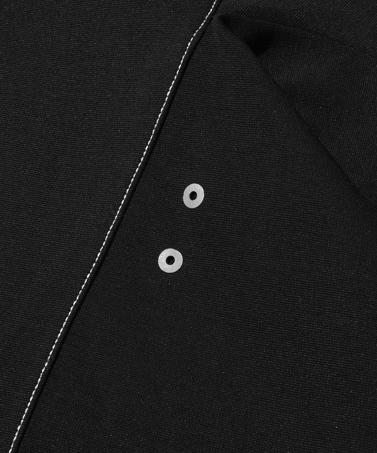 웰터 익스페리먼트(WELTER EXPERIMENT) FLEXICH LONG SLEEVES T-SHIRT_BLACK