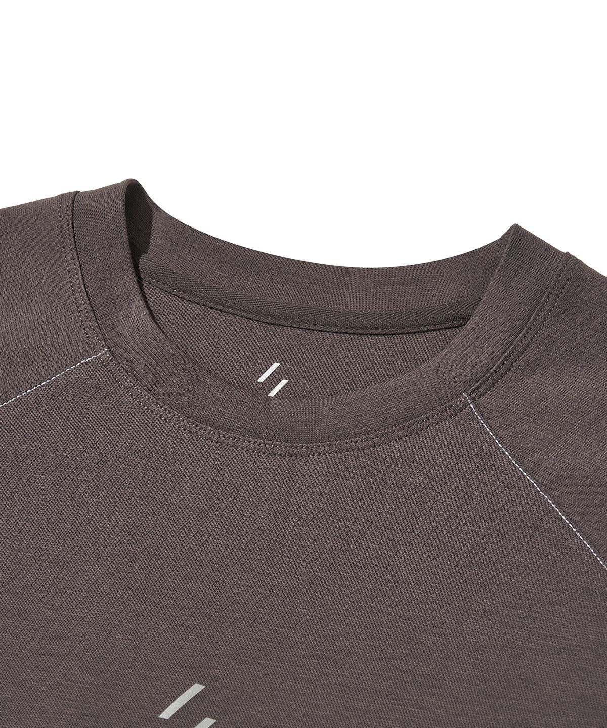 웰터 익스페리먼트(WELTER EXPERIMENT) FLEXICH LONG SLEEVES T-SHIRT_PURPLE
