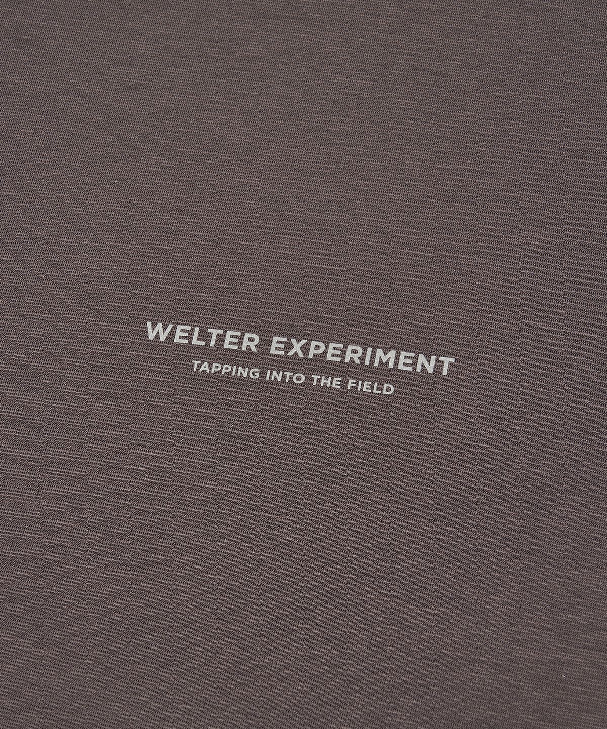 웰터 익스페리먼트(WELTER EXPERIMENT) FLEXICH LONG SLEEVES T-SHIRT_PURPLE