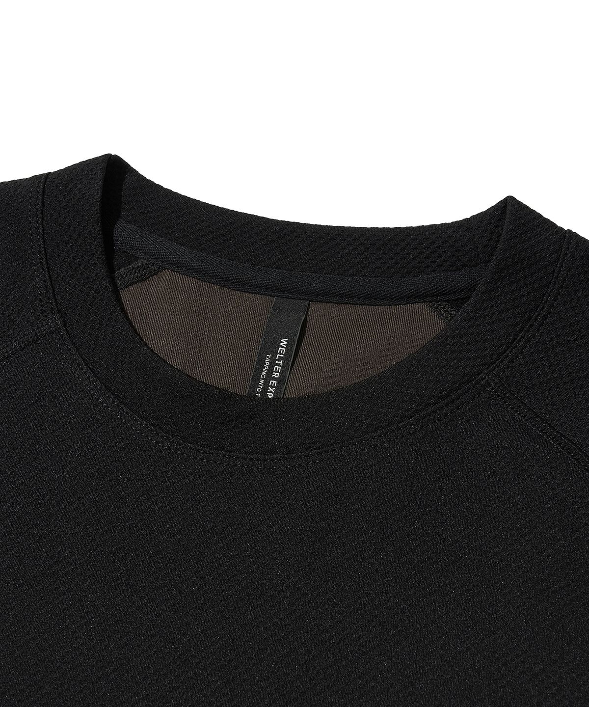 웰터 익스페리먼트(WELTER EXPERIMENT) TRAILFLEX LONG SLEEVES T-SHIRT_BLACK