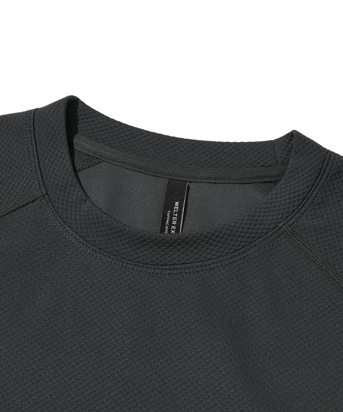 웰터 익스페리먼트(WELTER EXPERIMENT) TRAILFLEX LONG SLEEVES T-SHIRT_CHARCOAL