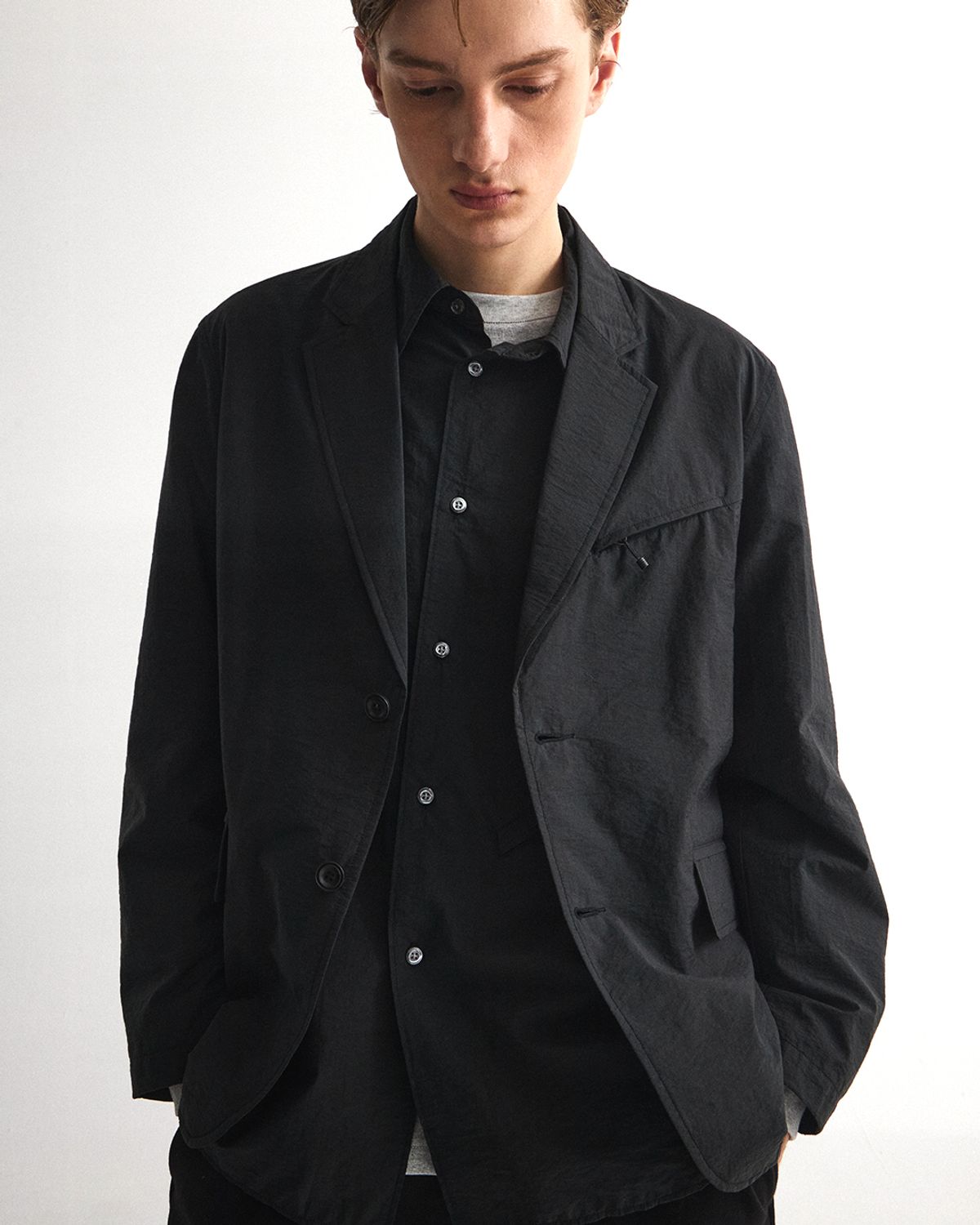 언어펙티드 에센셜(UNAFFECTED ESSENTIAL) FUNCTIONAL JACKET / BLACK