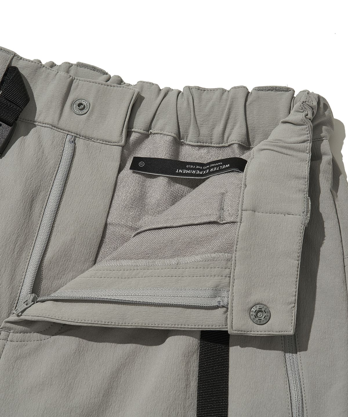 웰터 익스페리먼트(WELTER EXPERIMENT) KINETIC HIKE+ PANTS_LIGHT GRAY