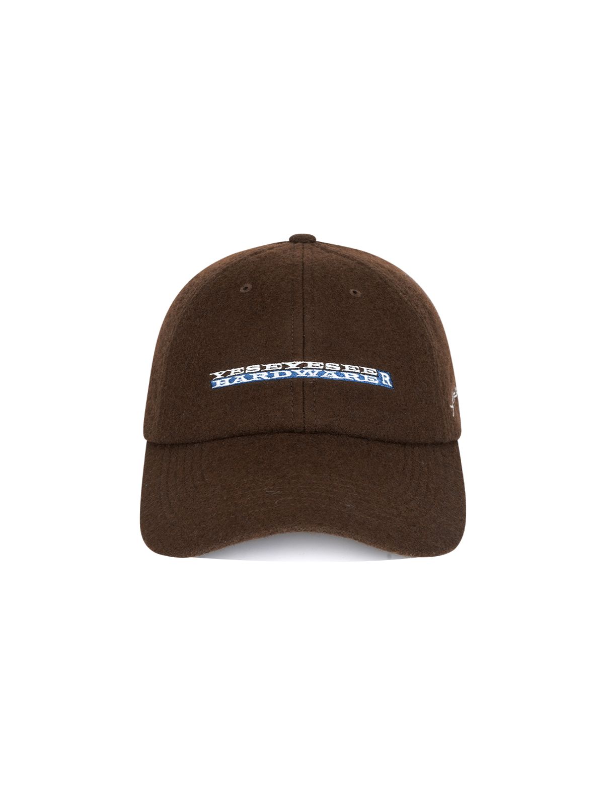 예스아이씨(YESEYESEE) Mechanic Wool Cap Brown