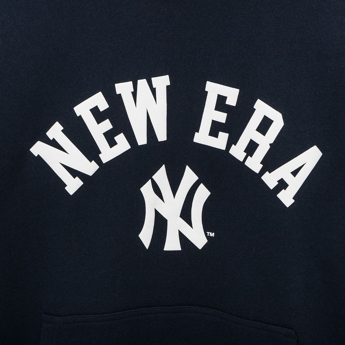 뉴에라(NEW ERA) MLB 뉴욕 양키스 로고 후드 다크 네이비 14742011
