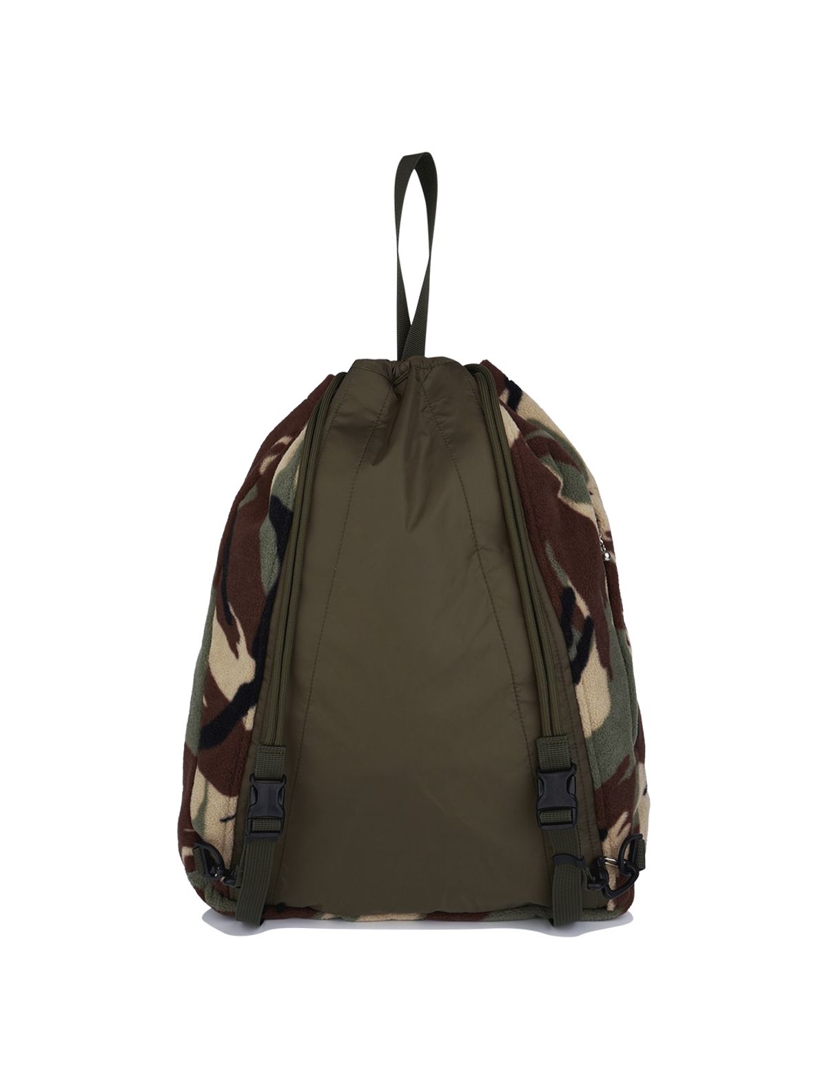 예스아이씨(YESEYESEE) Fleece Drawstring Sack Camo