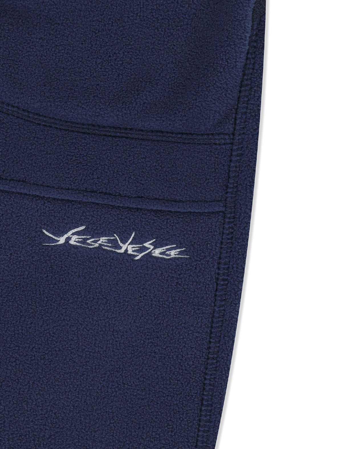 예스아이씨(YESEYESEE) Y.E.S Pocket Fleece Pants Navy