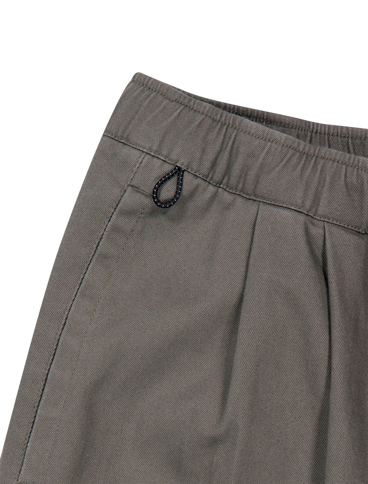 예스아이씨(YESEYESEE) Elastic Easy Cotton Pants Charcoal