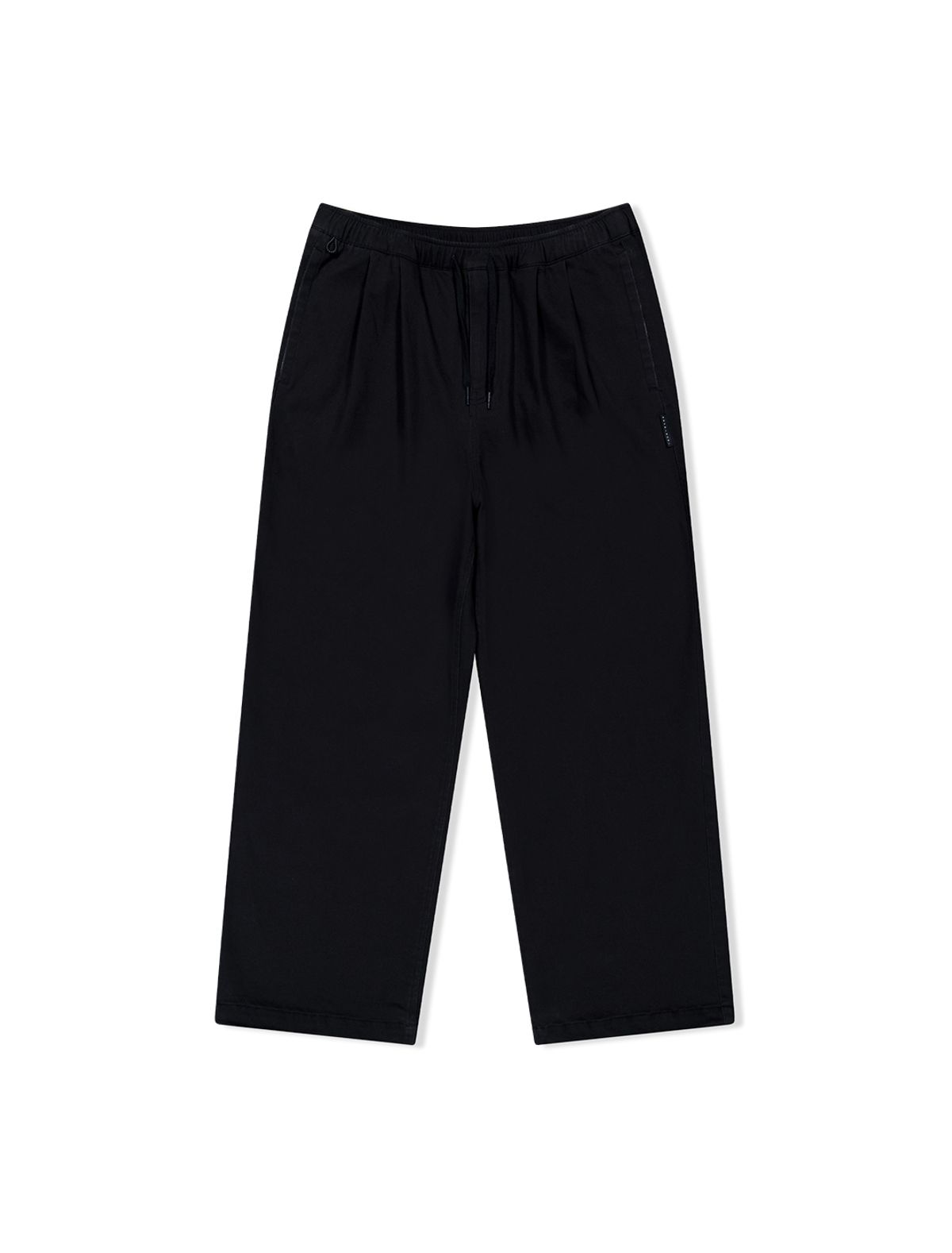 예스아이씨(YESEYESEE) Elastic Easy Cotton Pants Black