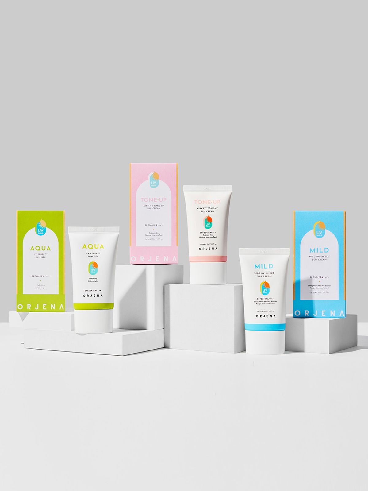 오르제나(ORJENA) 순한 비건 선크림 50ml SPF50+ PA++++ [3종 택1]
