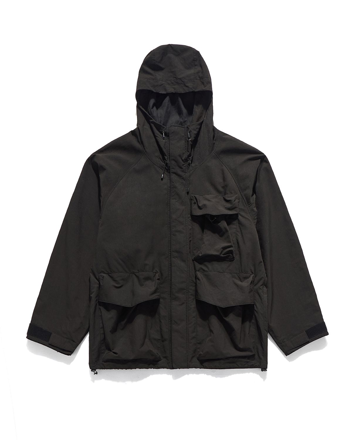 언어펙티드 에센셜(UNAFFECTED ESSENTIAL) HOODED FIELD PARKA / BLACK