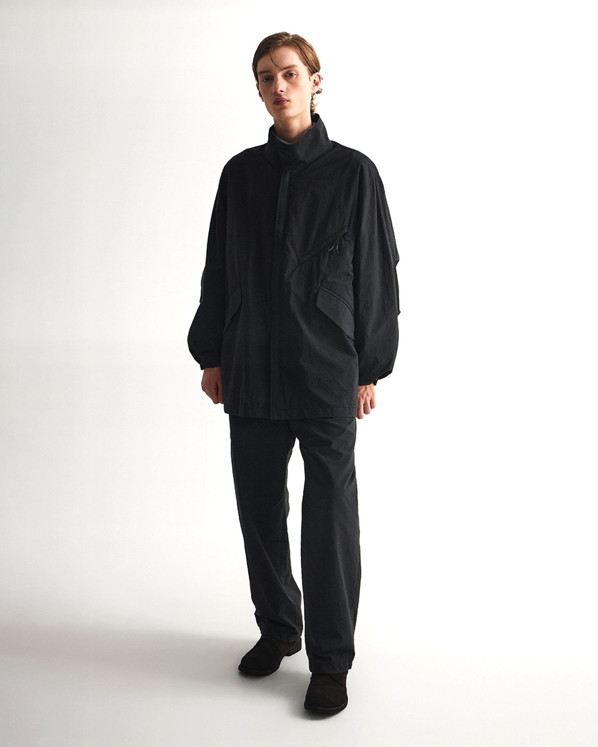 언어펙티드 에센셜(UNAFFECTED ESSENTIAL) MODS PARKA / BLACK