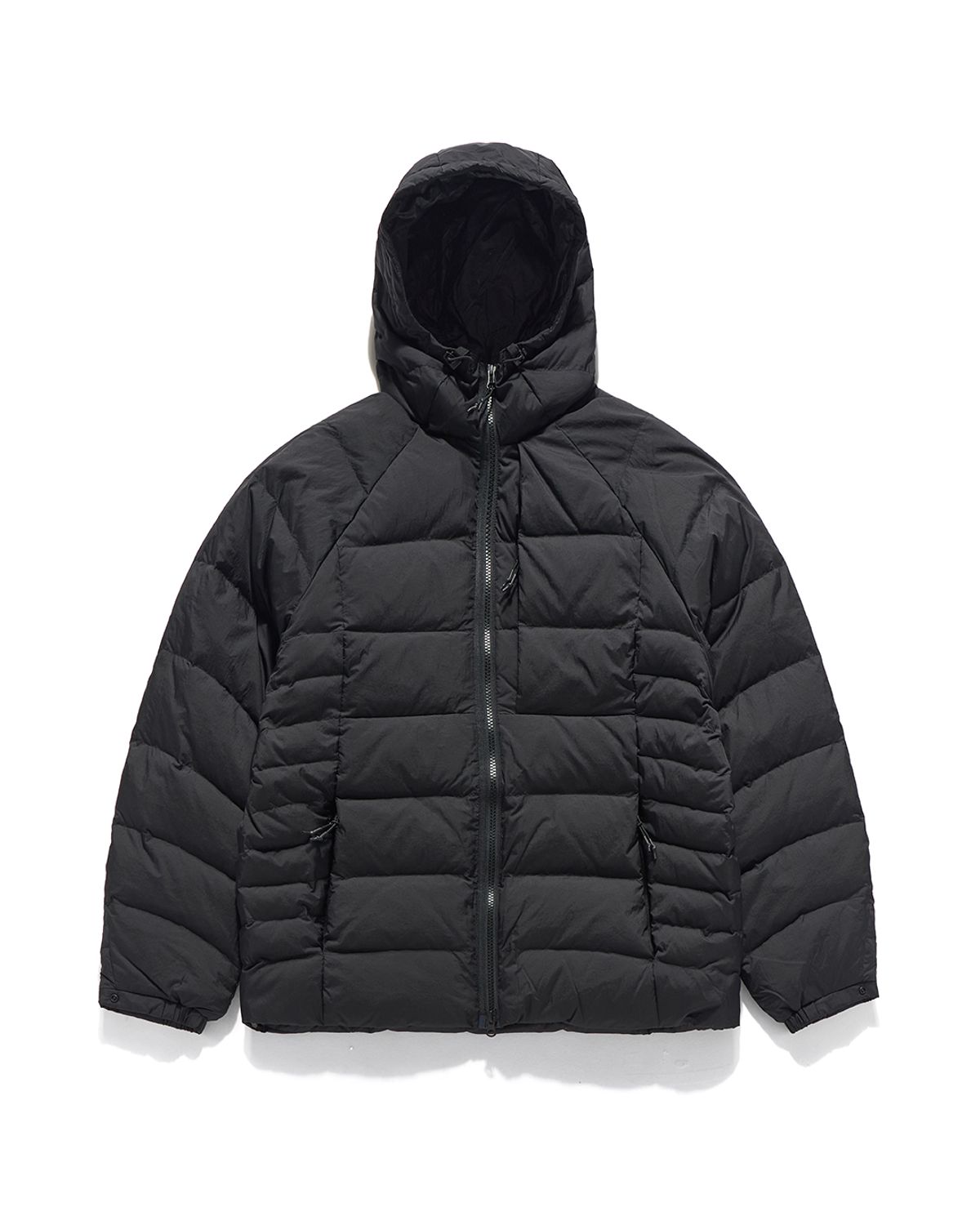 언어펙티드 에센셜(UNAFFECTED ESSENTIAL) LIGHT HOODED DOWN JUMPER / BLACK