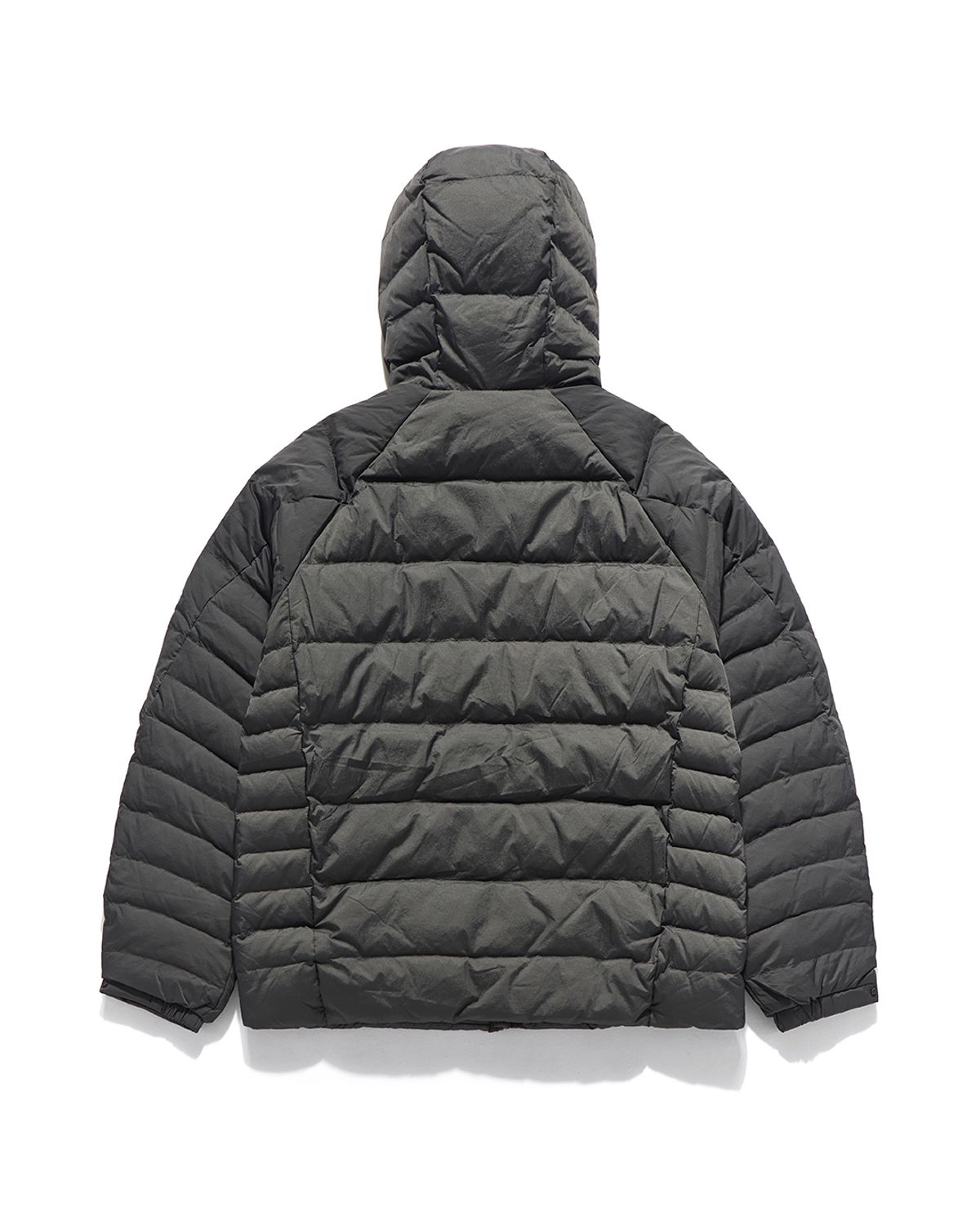 언어펙티드 에센셜(UNAFFECTED ESSENTIAL) LIGHT HOODED DOWN JUMPER / CHARCOAL