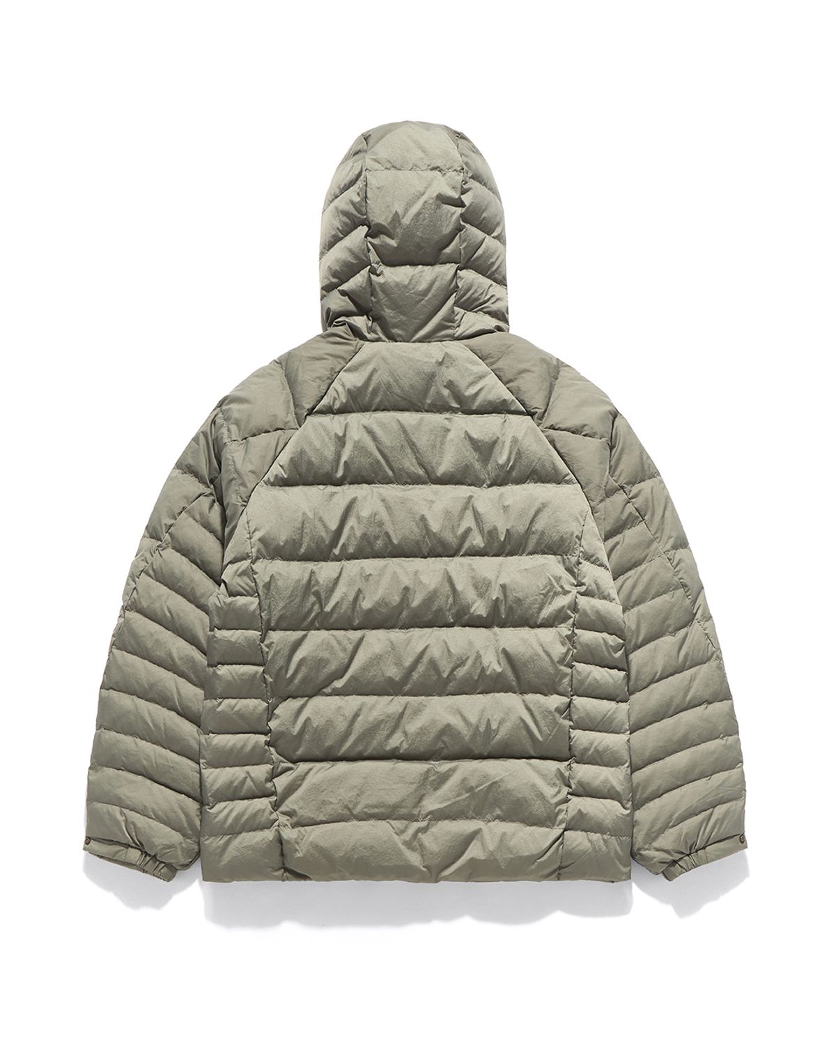 언어펙티드 에센셜(UNAFFECTED ESSENTIAL) LIGHT HOODED DOWN JUMPER / SAGE GREEN