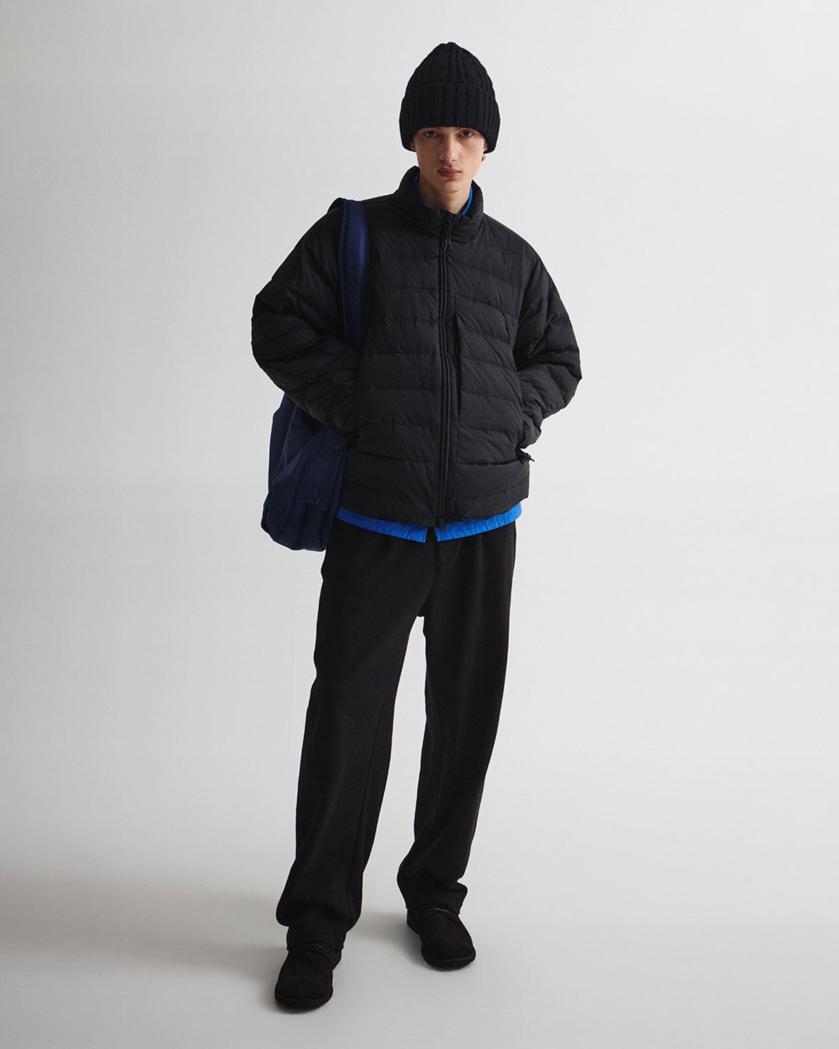 언어펙티드 에센셜(UNAFFECTED ESSENTIAL) MP LIGHT DOWN JUMPER / BLACK