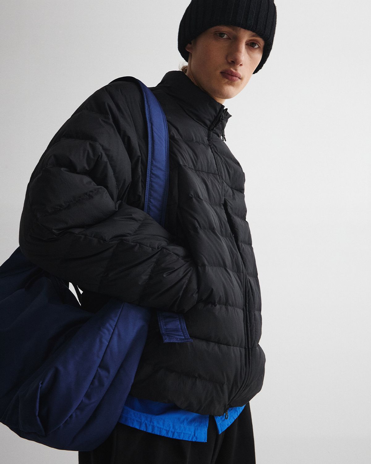 언어펙티드 에센셜(UNAFFECTED ESSENTIAL) MP LIGHT DOWN JUMPER / BLACK