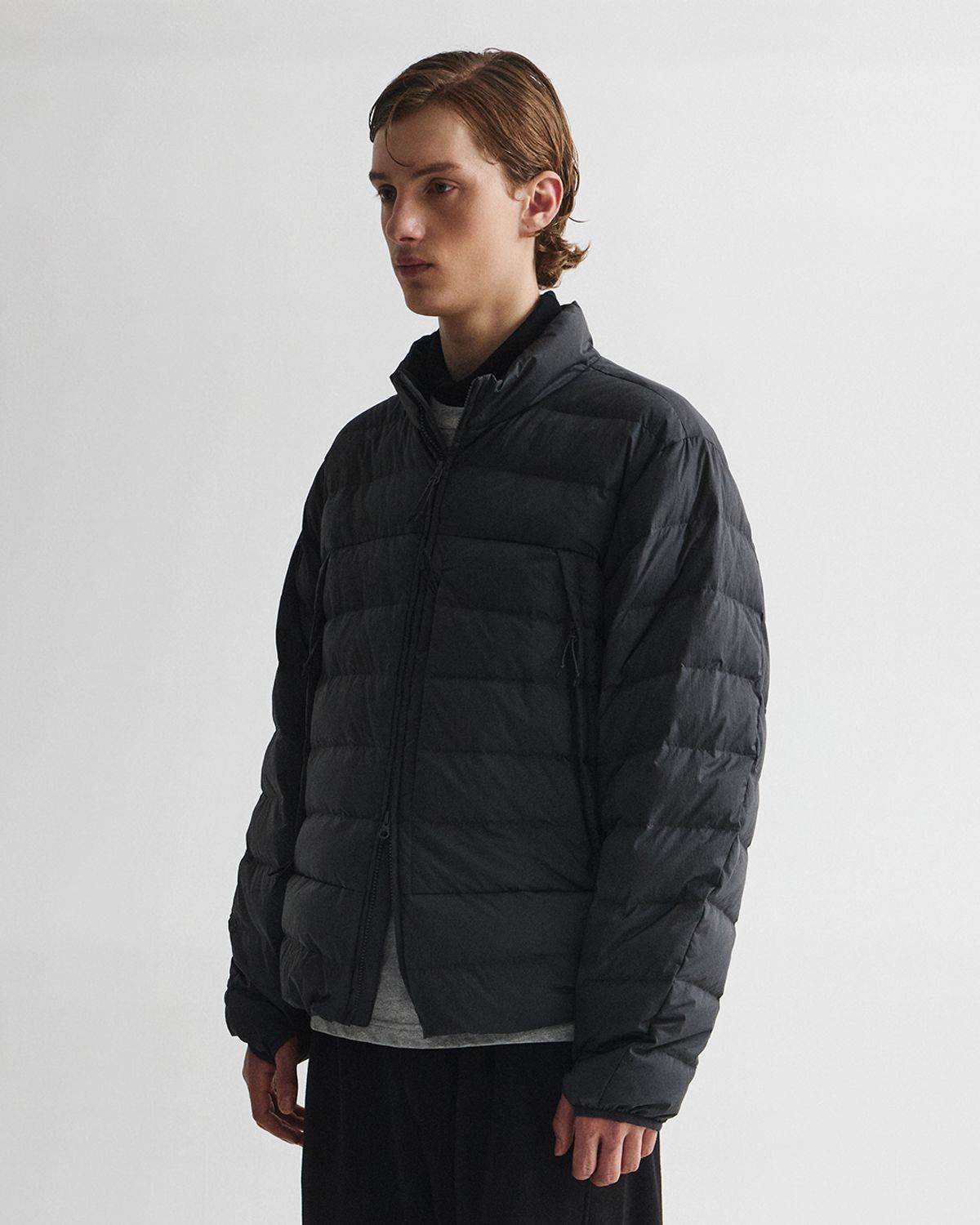 언어펙티드 에센셜(UNAFFECTED ESSENTIAL) MP LIGHT DOWN JUMPER / CHARCOAL