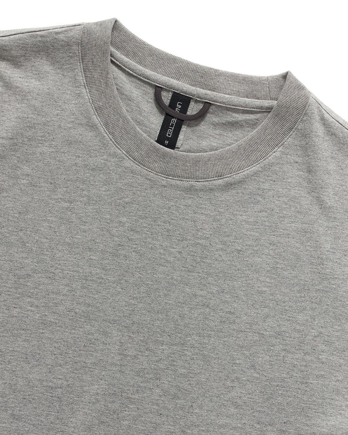 언어펙티드 에센셜(UNAFFECTED ESSENTIAL) EASY COMFORT T-SHIRT / GREY MELANGE