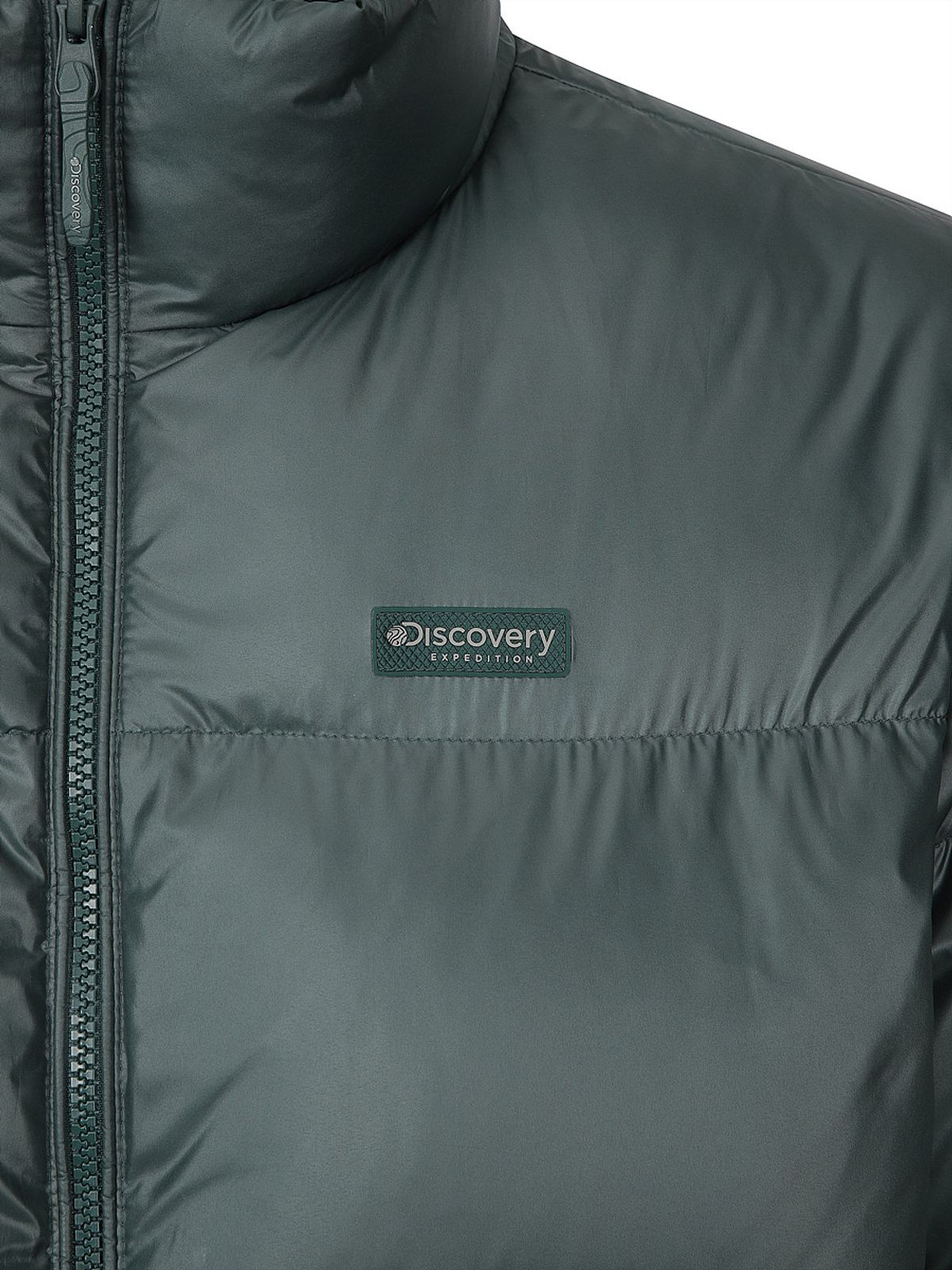 디스커버리 익스페디션(DISCOVERY EXPEDITION) 유니 반슬리 다운 숏패딩 (N/TURQUOISE)