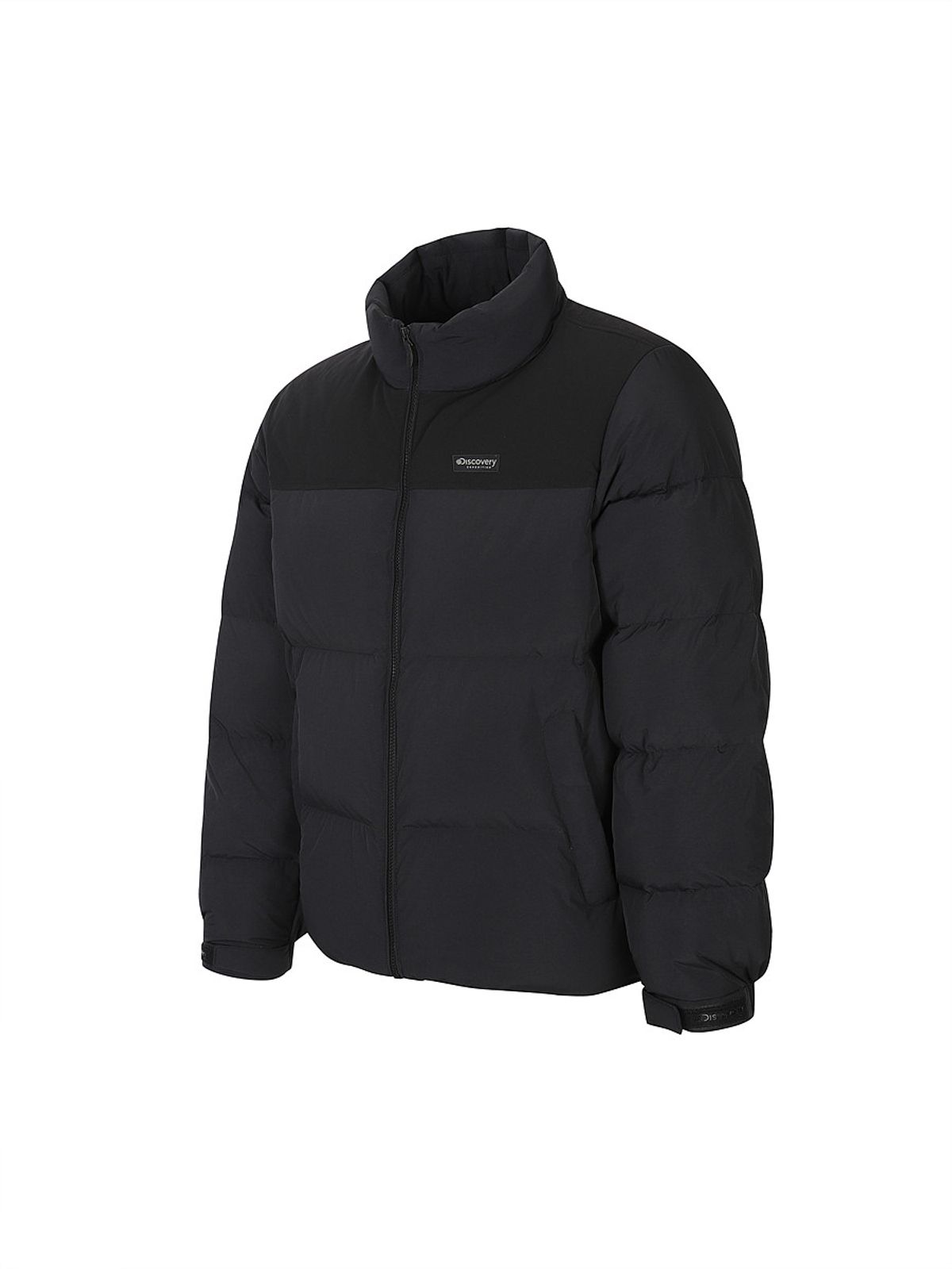 디스커버리 익스페디션(DISCOVERY EXPEDITION) 유니 반슬리 다운 숏패딩 (L/BLACK)