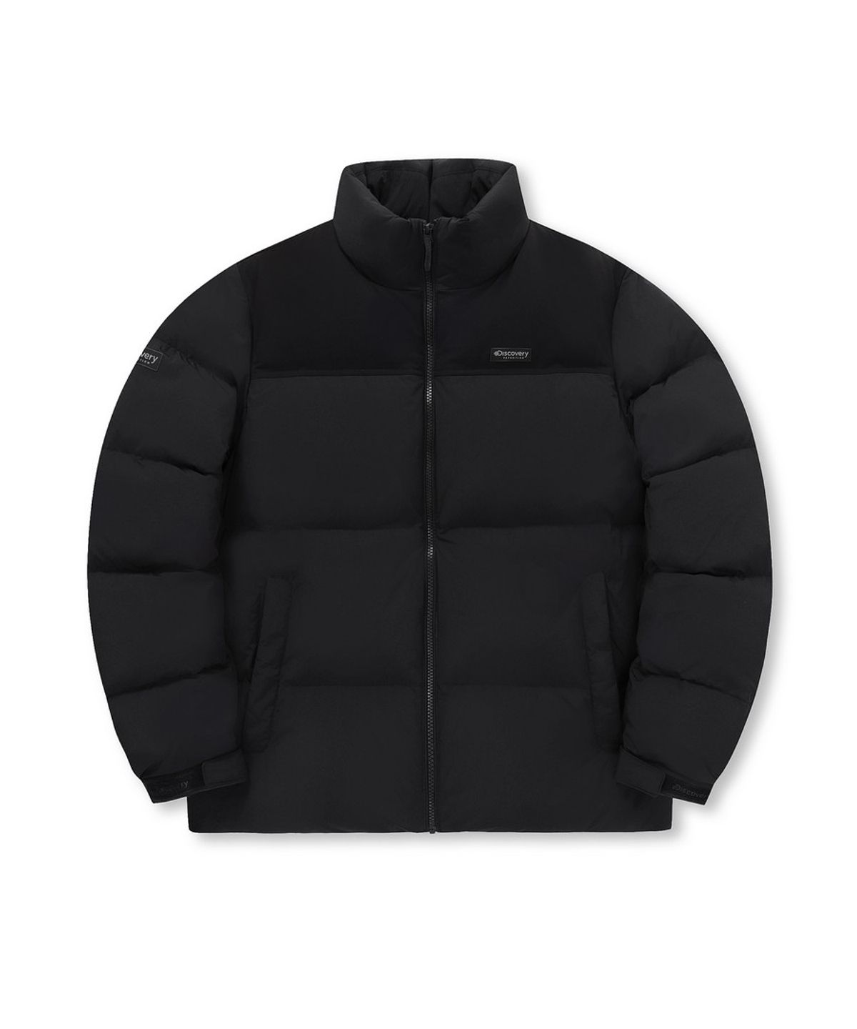 디스커버리 익스페디션(DISCOVERY EXPEDITION) 유니 반슬리 다운 숏패딩 (L/BLACK)