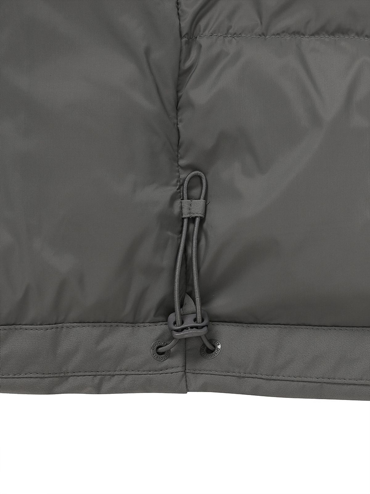 디스커버리 익스페디션(DISCOVERY EXPEDITION) 유니 반슬리 다운 숏패딩 (GREY)