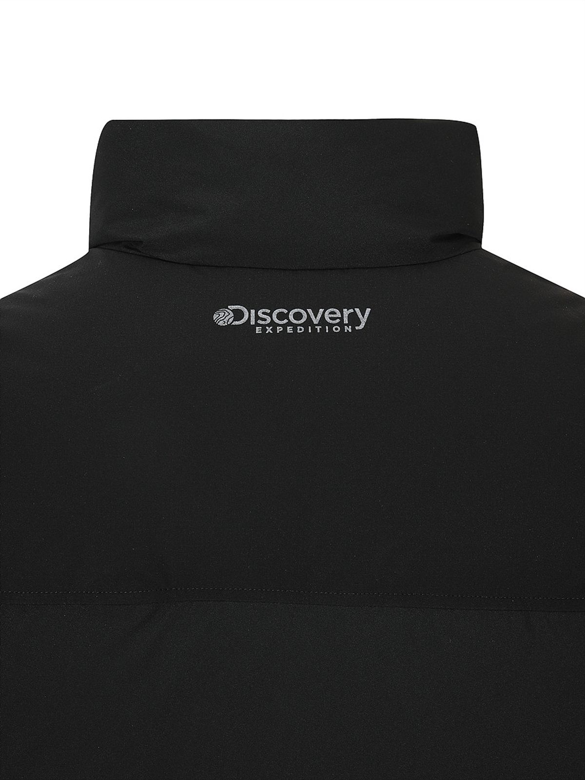 디스커버리 익스페디션(DISCOVERY EXPEDITION) 유니 반슬리 다운 숏패딩 (BLACK)
