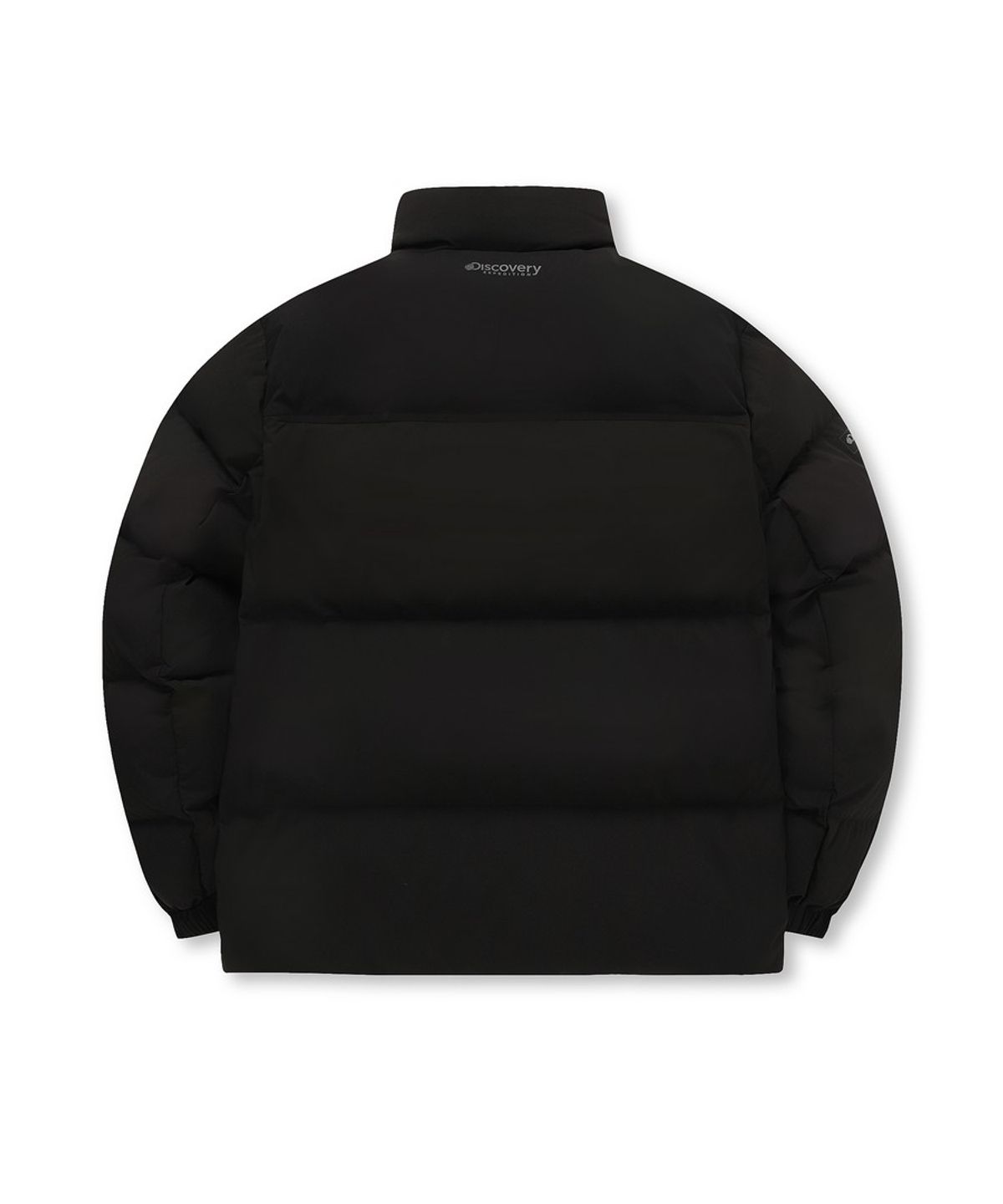 디스커버리 익스페디션(DISCOVERY EXPEDITION) 유니 반슬리 다운 숏패딩 (BLACK)
