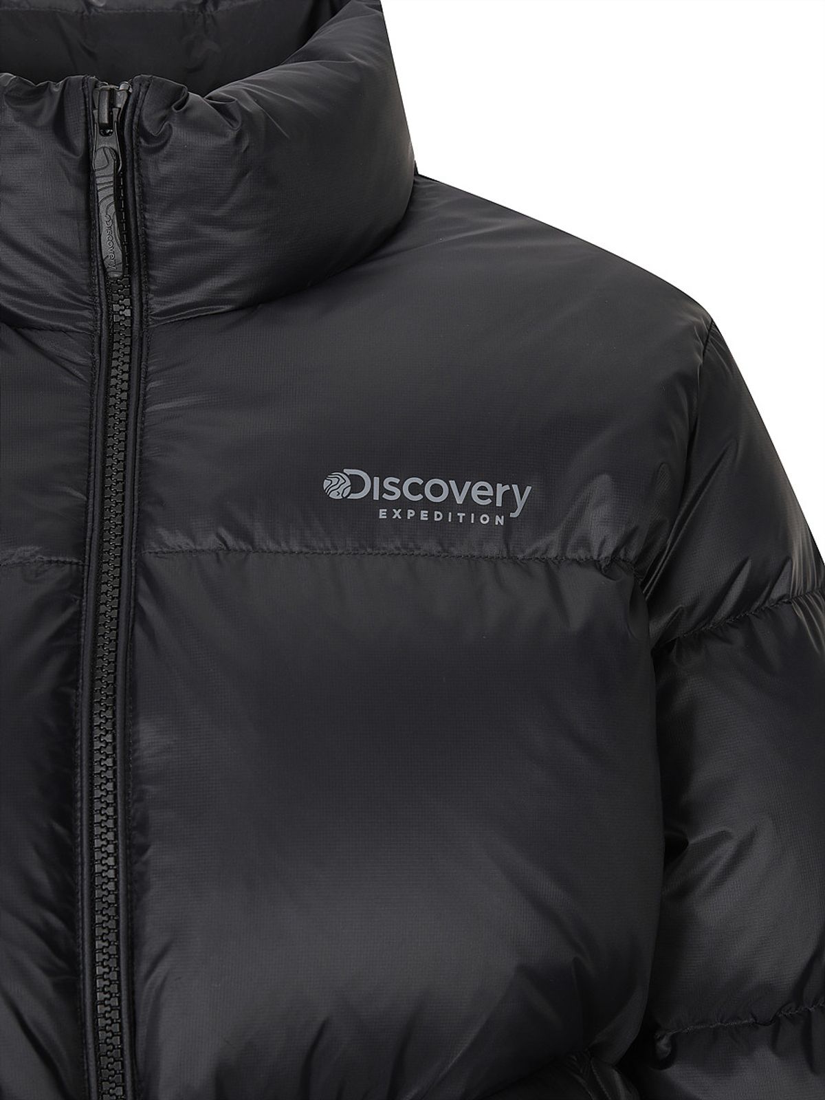 디스커버리 익스페디션(DISCOVERY EXPEDITION) 여성 올튼 하이넥 퍼텍스 퀀텀 다운 숏패딩 (BLACK)