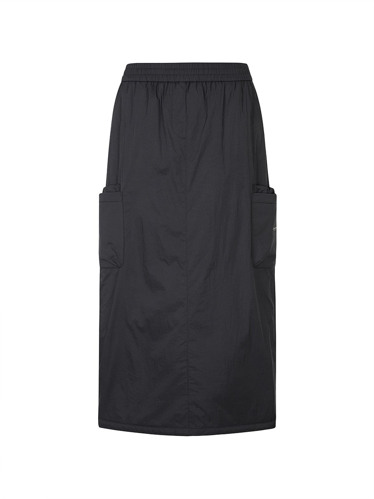 디스커버리 익스페디션(DISCOVERY EXPEDITION) 여성 파라슈트 패딩 스커트 (BLACK)