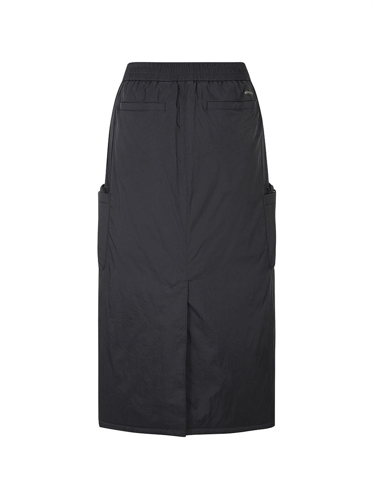 디스커버리 익스페디션(DISCOVERY EXPEDITION) 여성 파라슈트 패딩 스커트 (BLACK)